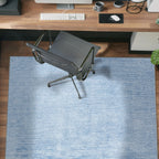Contemporary Distressed Stripe Machine Washable Area Rug