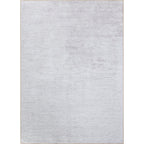 Contemporary Distressed Stripe Machine Washable Area Rug