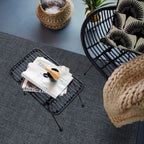 Contemporary Solid Indoor/Outdoor Area Rug