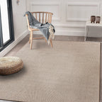 Contemporary Solid Indoor/Outdoor Area Rug
