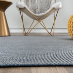 Contemporary Solid Indoor/Outdoor Area Rug