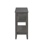 Convenience Concepts American Heritage 1 Drawer Chairside End Table with Shelves