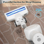 Cordless 3-in-1 Stick Vacuum Cleaner, Lightweight for Carpet, Hard Floors, Pet Hair, and Home Cleaning