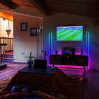 55 RGB Metal Corner Lamp Minimalist LED Floor Lamp