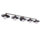 Craftmade 125465 Isaac 5 Light 46 Wide Vanity Light
