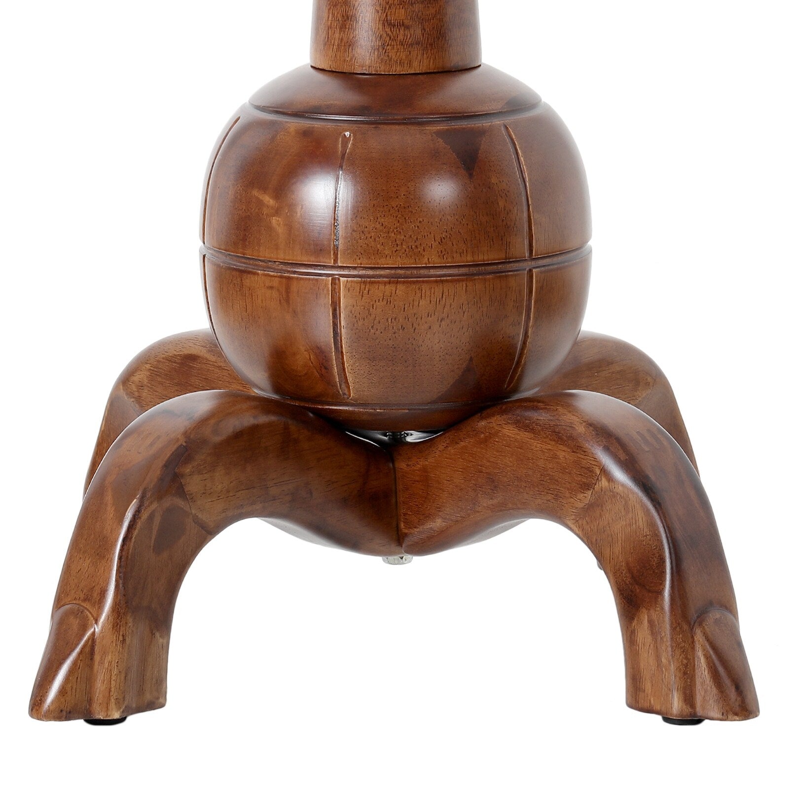 Tree-branch Rubberwood Freestanding Coat Rack with 8 Hooks - 24.5W x 70.87H