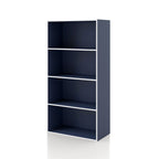 DH BASIC Modern Wood Customizable Stackable Storage Organizer - Cube Shelves, Drawer Cabinet, Bookcase with Doors by Denhour