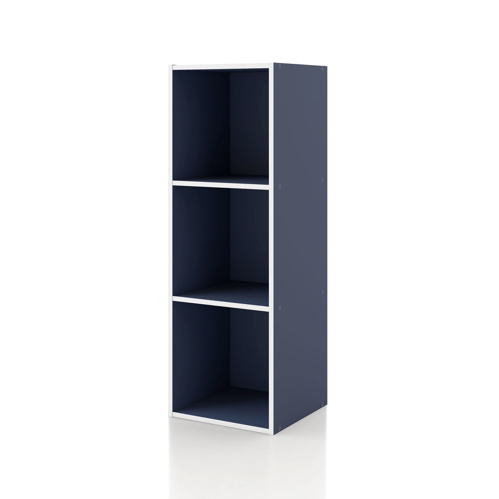 DH BASIC Modern Wood Customizable Stackable Storage Organizer - Cube Shelves, Drawer Cabinet, Bookcase with Doors by Denhour