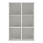 DH BASIC Modern Wood Customizable Stackable Storage Organizer - Cube Shelves, Drawer Cabinet, Bookcase with Doors by Denhour