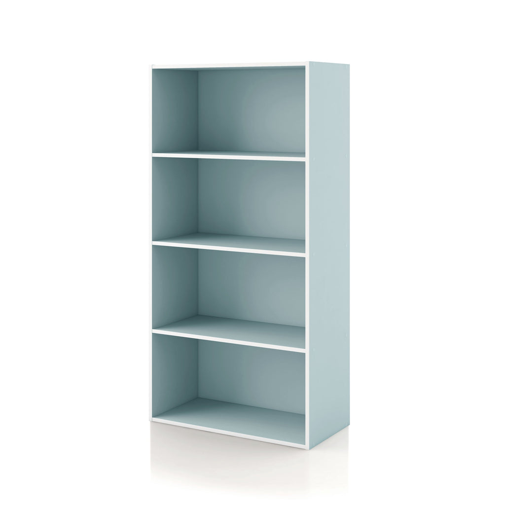 DH BASIC Modern Wood Customizable Stackable Storage Organizer - Cube Shelves, Drawer Cabinet, Bookcase with Doors by Denhour