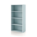 DH BASIC Modern Wood Customizable Stackable Storage Organizer - Cube Shelves, Drawer Cabinet, Bookcase with Doors by Denhour