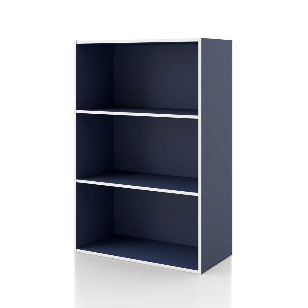 DH BASIC Modern Wood Customizable Stackable Storage Organizer - Cube Shelves, Drawer Cabinet, Bookcase with Doors by Denhour