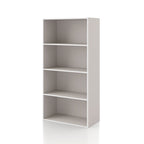 DH BASIC Modern Wood Customizable Stackable Storage Organizer - Cube Shelves, Drawer Cabinet, Bookcase with Doors by Denhour