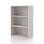 DH BASIC Modern Wood Customizable Stackable Storage Organizer - Cube Shelves, Drawer Cabinet, Bookcase with Doors by Denhour
