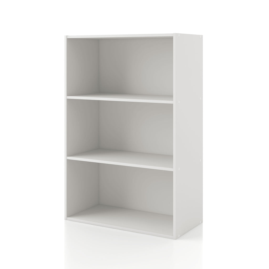 DH BASIC Modern Wood Customizable Stackable Storage Organizer - Cube Shelves, Drawer Cabinet, Bookcase with Doors by Denhour
