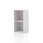 DH BASIC Modern Wood Customizable Stackable Storage Organizer - Cube Shelves, Drawer Cabinet, Bookcase with Doors by Denhour
