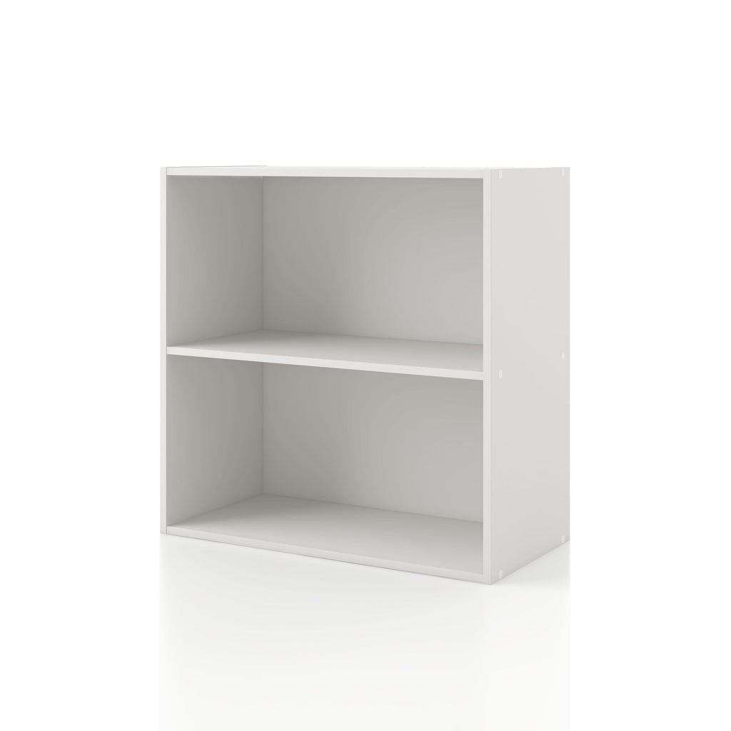 DH BASIC Modern Wood Customizable Stackable Storage Organizer - Cube Shelves, Drawer Cabinet, Bookcase with Doors by Denhour
