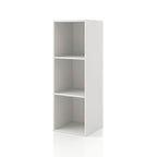 DH BASIC Modern Wood Customizable Stackable Storage Organizer - Cube Shelves, Drawer Cabinet, Bookcase with Doors by Denhour