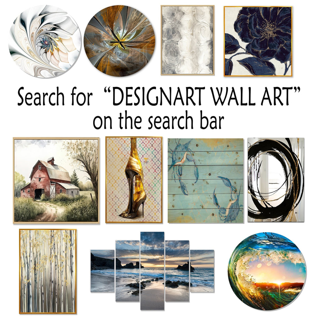 Designart Beige And Brown Paint Fusion Abstract Painting Framed Wall Art Living Room
