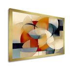 Designart Exploring Abstracted Patterns I Modern Geometric Framed Canvas Prints
