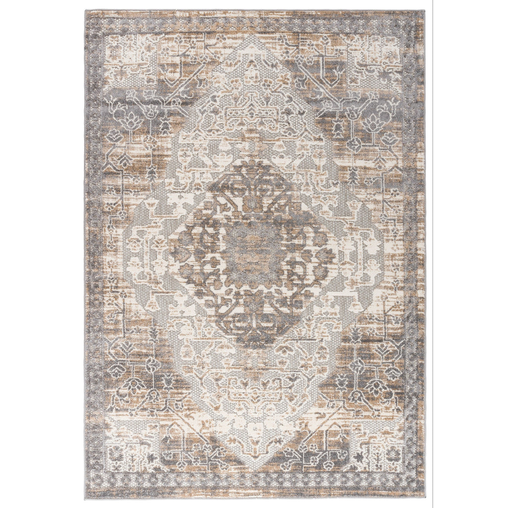 World Rug Gallery Distressed Traditional Indoor/Outdoor Area Rug