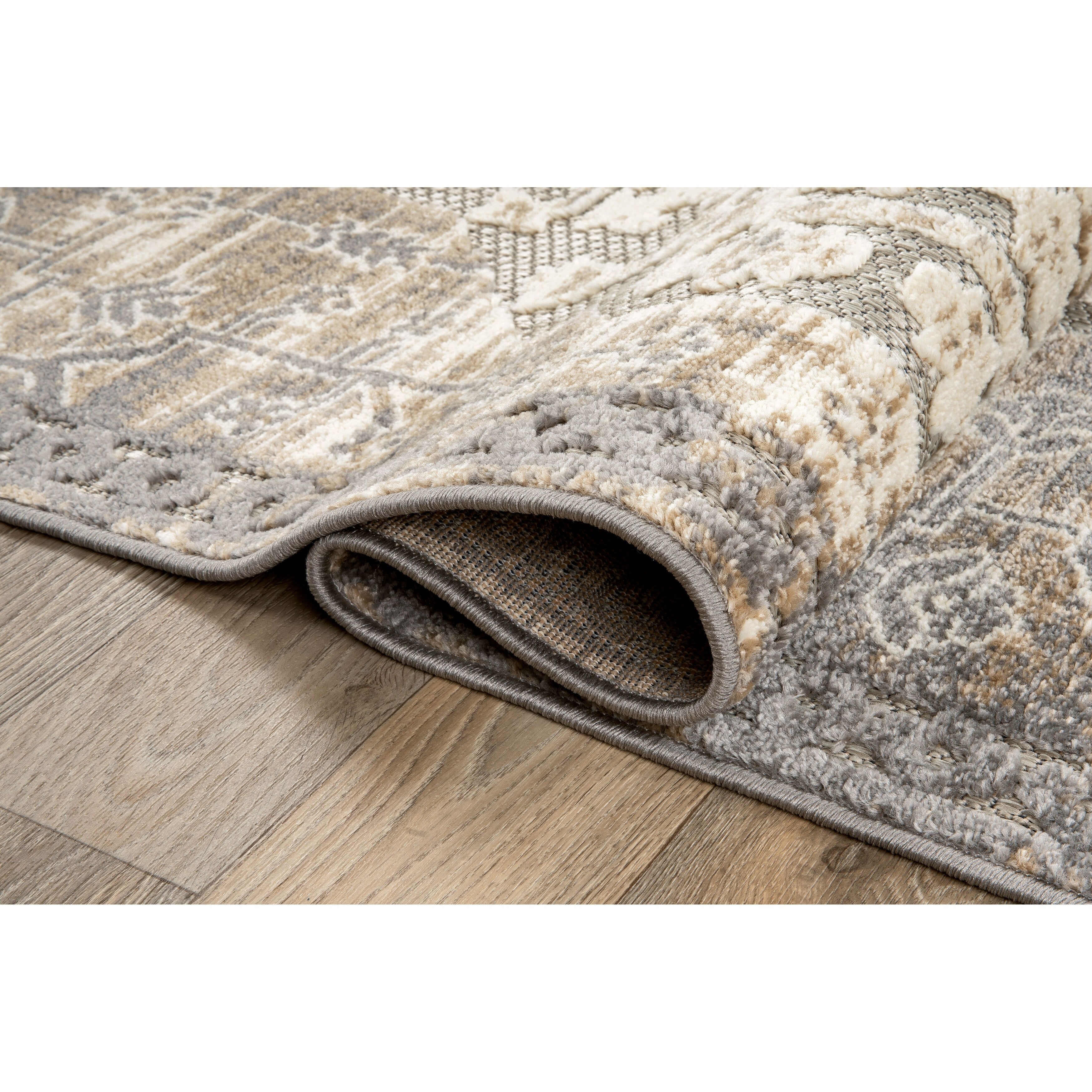 World Rug Gallery Distressed Traditional Indoor/Outdoor Area Rug