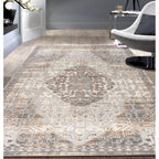 World Rug Gallery Distressed Traditional Indoor/Outdoor Area Rug