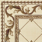 Domani Classics Victorian Bordered Trellis Area Rug