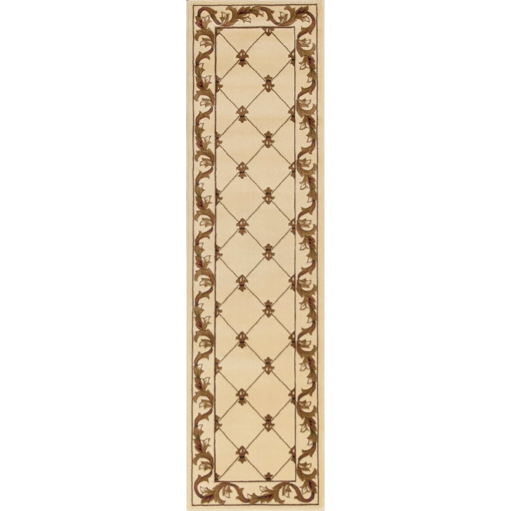 Domani Classics Victorian Bordered Trellis Area Rug