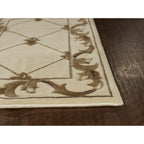 Domani Classics Victorian Bordered Trellis Area Rug