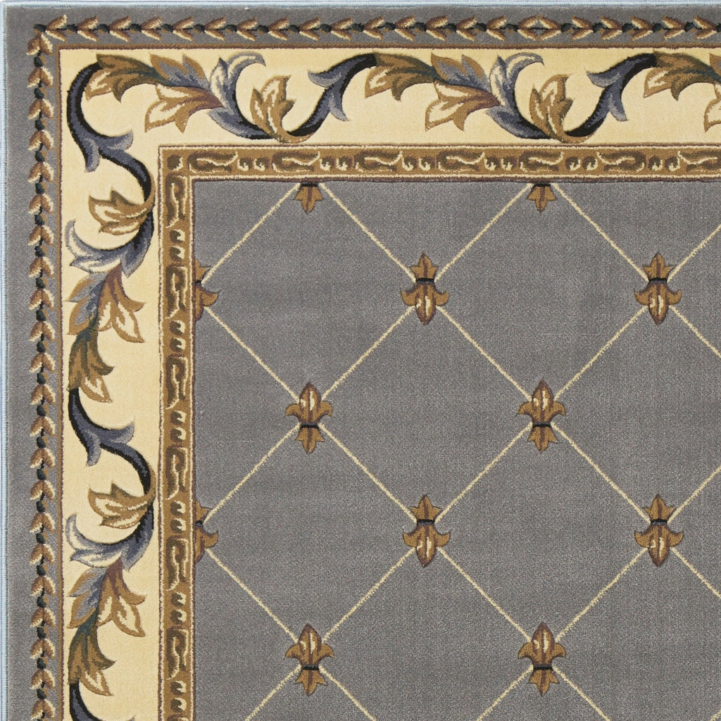 Domani Classics Victorian Bordered Trellis Area Rug