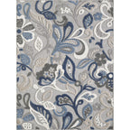 Domani Napa Floral Textured Indoor/ Outdoor Rug