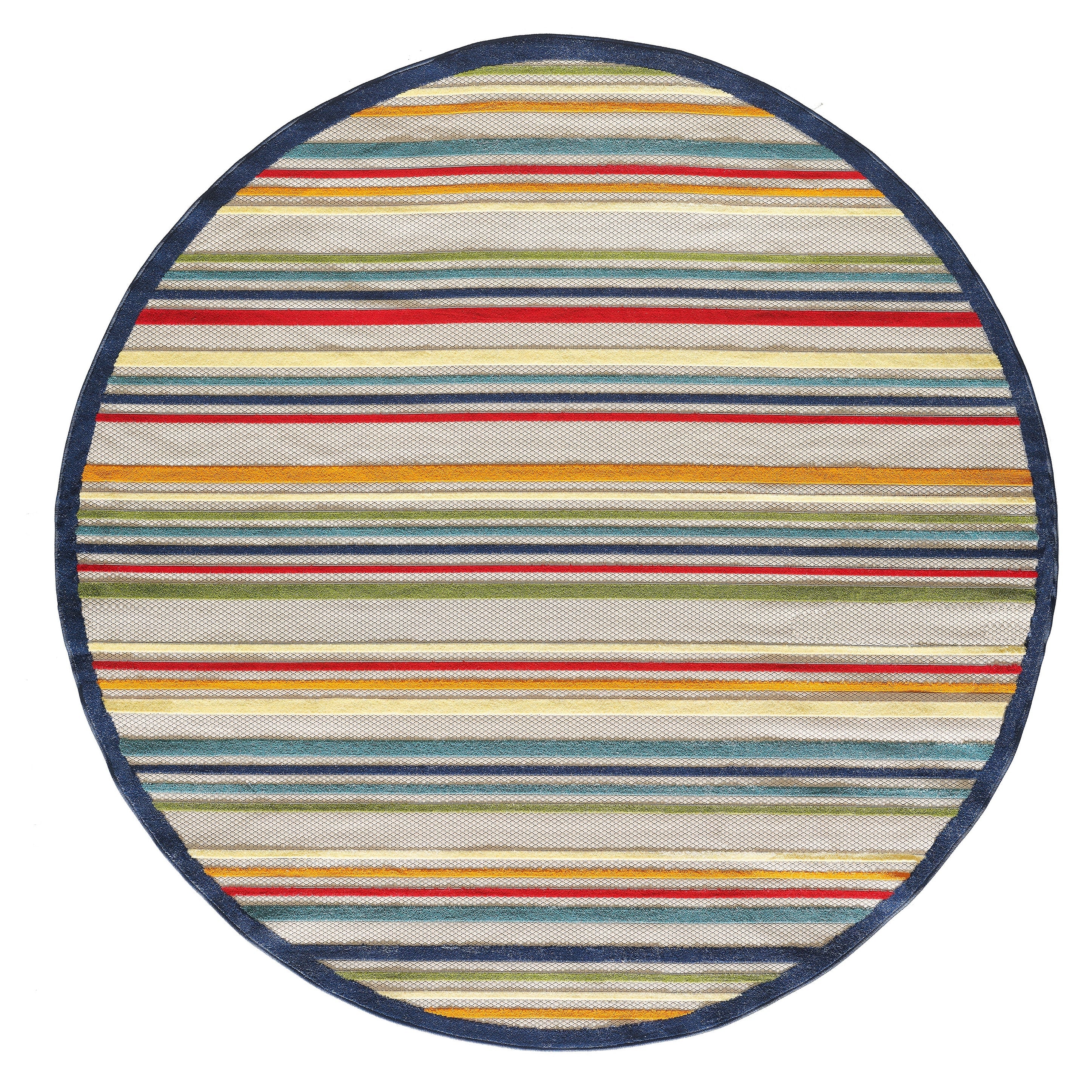 Domani Napa Summer Stripe Indoor/ Outdoor Rug