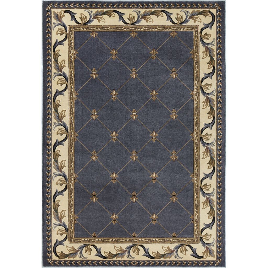 Domani Classics Victorian Bordered Trellis Area Rug