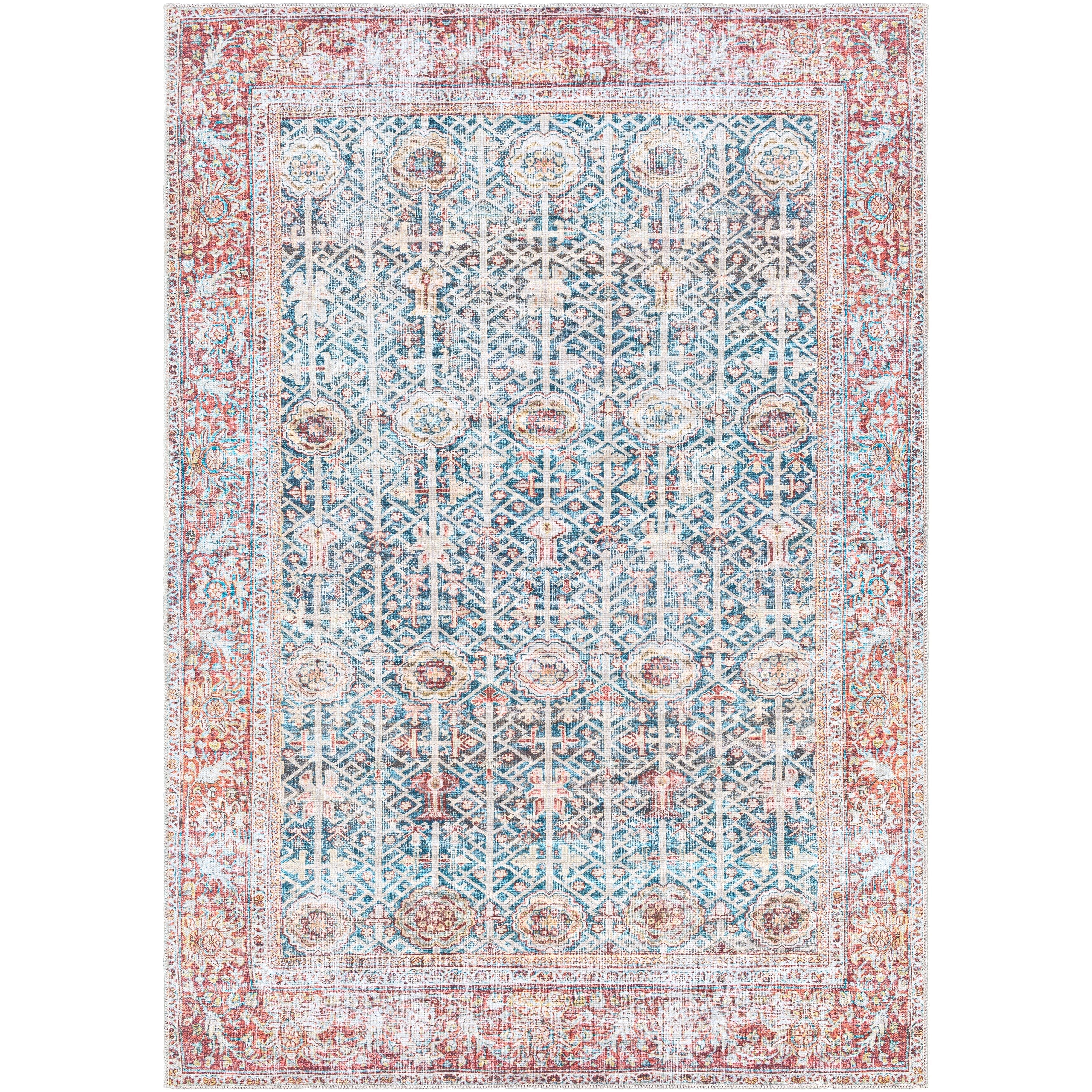 Artistic Weavers Domitian Traditional Vintage Machine Washable Area Rug