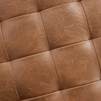Donovan Tufted Round Storage Ottoman