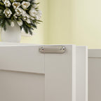 Double Pet Privacy Washroom Cat Litter Box Concealment Furniture