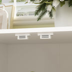 Double Pet Privacy Washroom Cat Litter Box Concealment Furniture