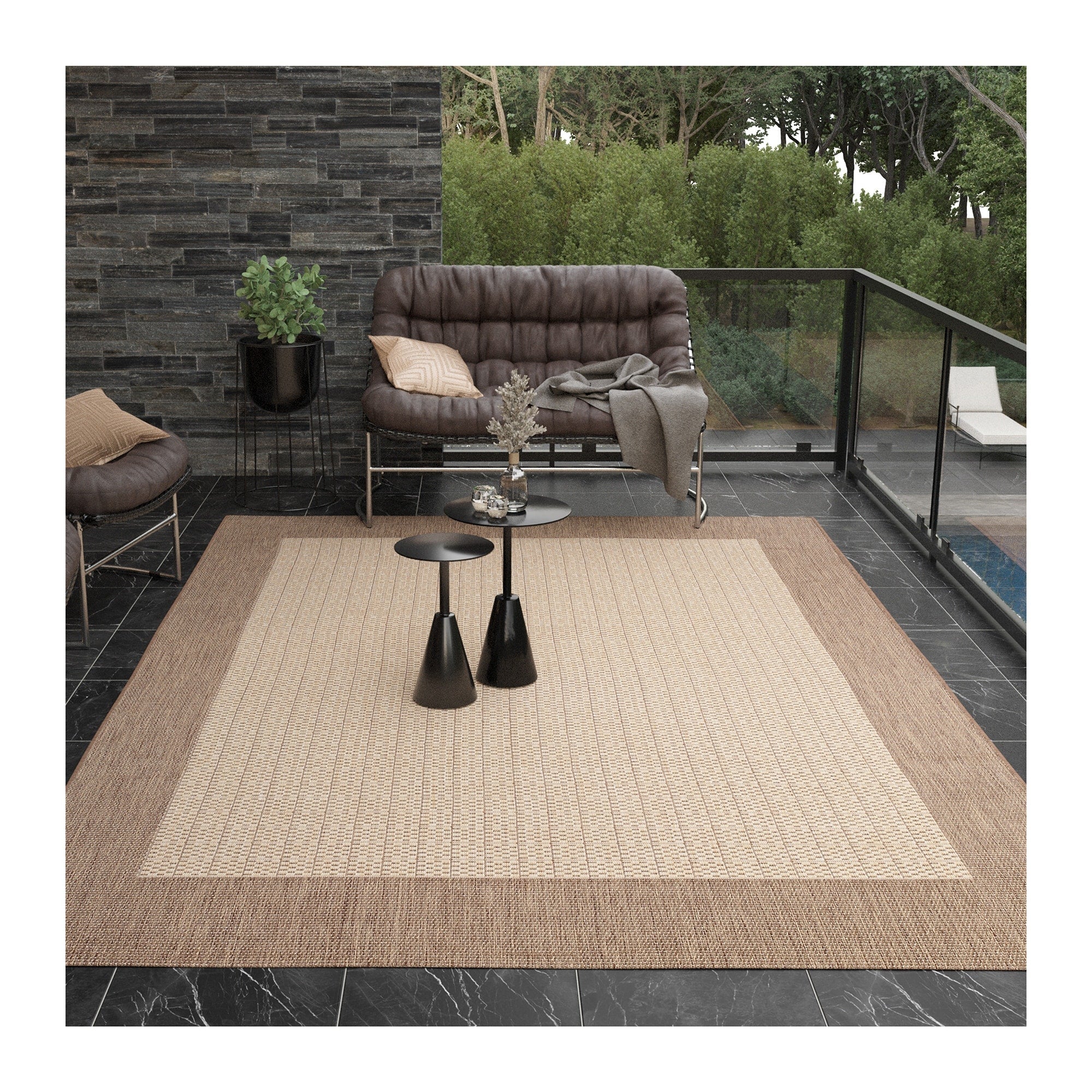 Dream Decor Rugs Pergola Quad Indoor Outdoor Area Rug