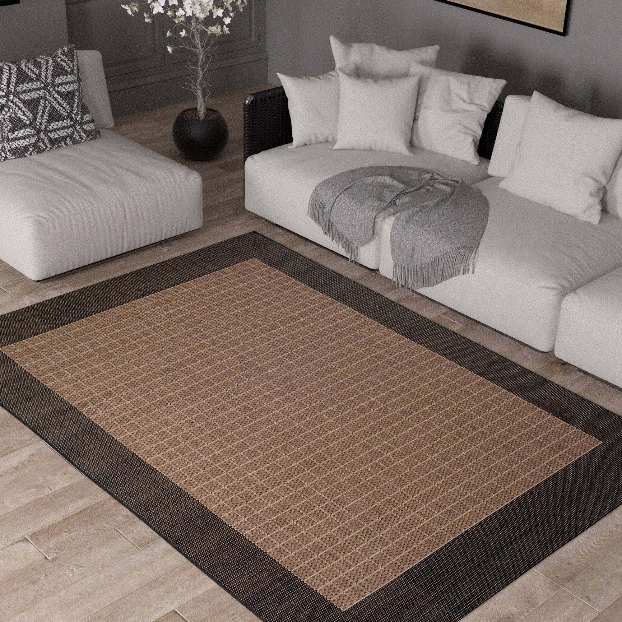 Dream Decor Rugs Pergola Quad Indoor Outdoor Area Rug