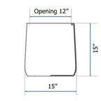DreamPatio Glendale Round Fiberstone Planter
