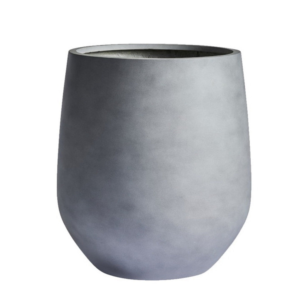 DreamPatio La Mirada 1-piece Fiberstone Tapered Planter for Indoor/Outdoor