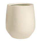 DreamPatio La Mirada 1-piece Fiberstone Tapered Planter for Indoor/Outdoor