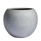 DreamPatio Riverside Fiberstone Modern Sphere Planter for Indoor/Outdoor