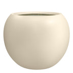 DreamPatio Riverside Fiberstone Modern Sphere Planter for Indoor/Outdoor