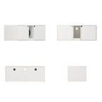 Dual-Compartment Cat Litter Box Enclosure Multi-Functional Furniture