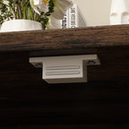 Dual-Compartment Cat Litter Box Enclosure Multi-Functional Furniture