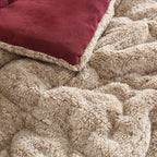 Eddie Bauer Sherwood Faux Suede Textured Comforter & Sham Set
