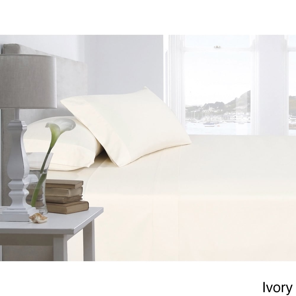 Egyptian Cotton 600 Thread Count Extra Deep Pocket Bed Sheet Set