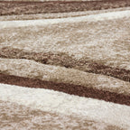 Modern Area Rug for Living Room Abstract Design